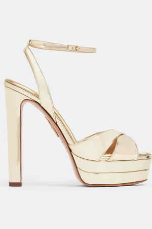 Aquazzura Divine Plateau 130 sandals