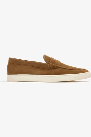 Brunello Cucinelli Suede penny loafers