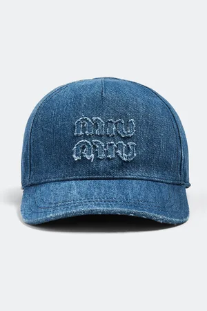 Miu Miu Denim baseball cap