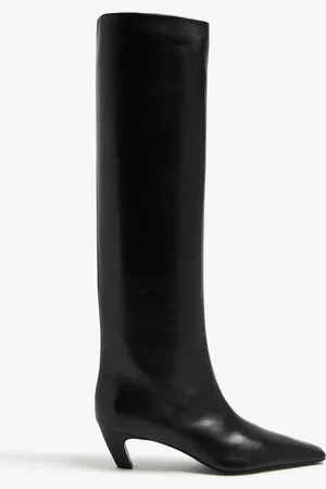 Khaite Davis knee-high boots