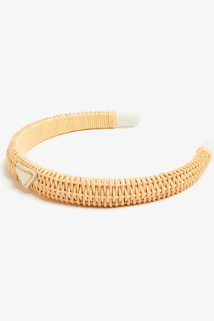 Prada Woven fabric headband
