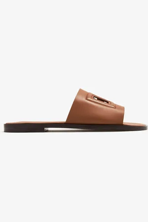 Dolce & Gabbana Calfskin slide sandals