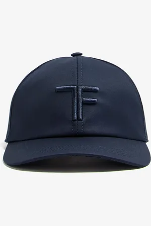 Tom Ford Canvas and leather cap