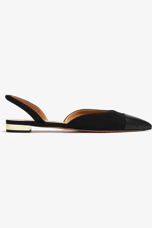 Aquazzura Milanese sling flats
