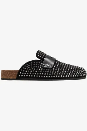 J.W.Anderson Crystal loafer mules
