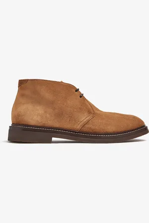 Brunello Cucinelli Suede lace-up boots
