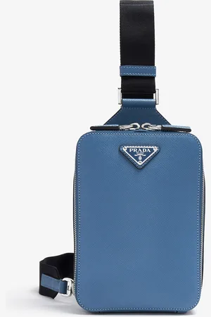 Prada Brique Saffiano leather bag