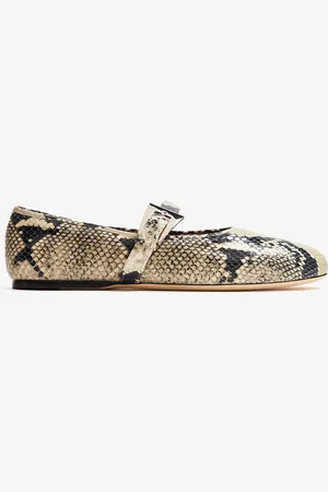PARIS TEXAS Sveva buckle ballerinas