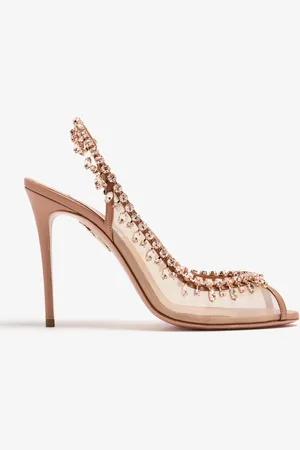 Aquazzura Temptation crystal sandals