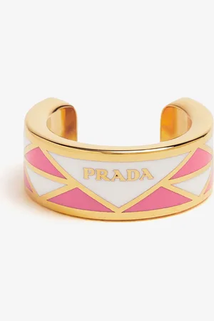 Prada Enameled metal earcuff