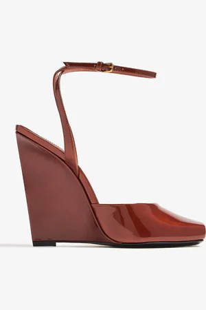 Saint Laurent Scandale wedge sandals