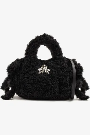 Simone Rocha Embellished Baby Egg mini tote bag
