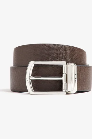 Prada Reversible Saffiano leather belt