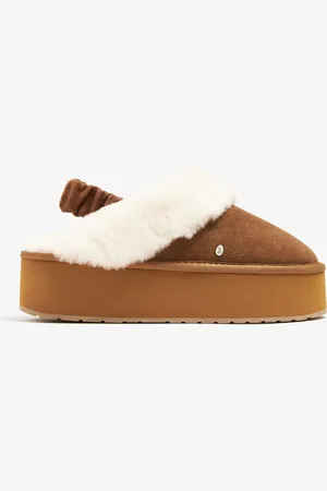 Emu Hartz platform slippers