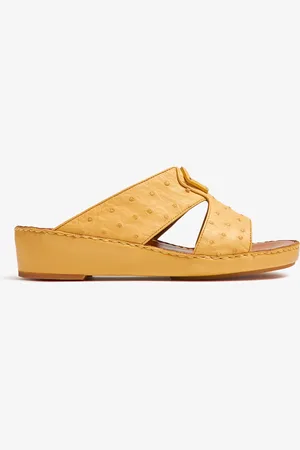 Private Collection Peninsula Classica ostrich sandals