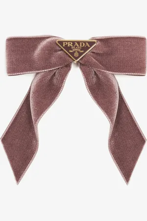 Prada Velvet hair clip