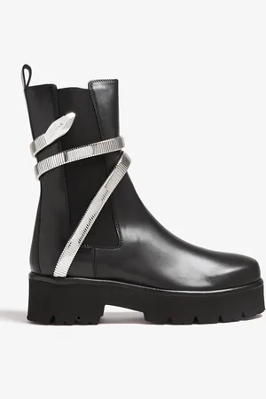 RENE CAOVILLA Juniper Combat boots