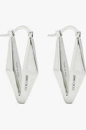 Jimmy Choo Diamond chain earrings