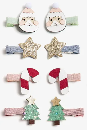 MIMI & LULA Santa mini clips