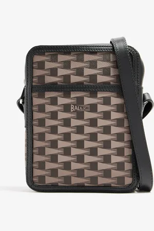 Bally Pennant Logo-printed crossbody bag