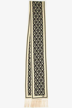 VALENTINO GARAVANI Toute la V silk bandeau scarf