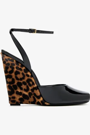 Saint Laurent Scandale wedge sandals