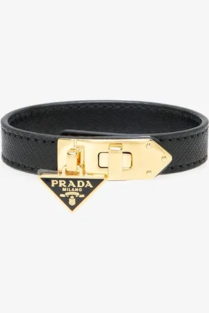 Prada Saffiano leather bracelet