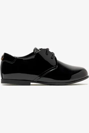 Dolce & Gabbana Polished calfskin Derby shoes