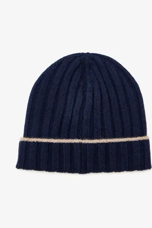 Brunello Cucinelli Cashmere rib-knit beanie