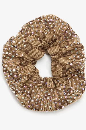 Gucci GG Crystal scrunchie