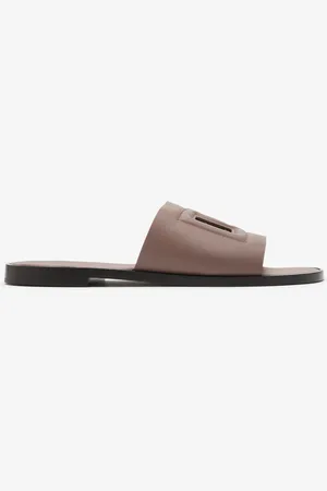 Dolce & Gabbana Calfskin slide sandals