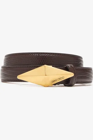 Jimmy Choo Diamond Clasp belt