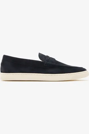 Brunello Cucinelli Suede penny loafers