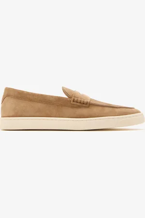 Brunello Cucinelli Suede penny loafers