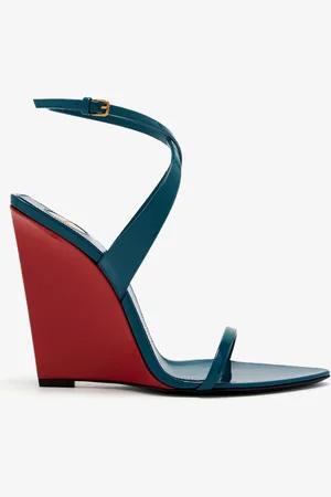 Saint Laurent Salomé wedge sandals