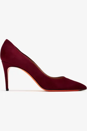 santoni Suede pumps