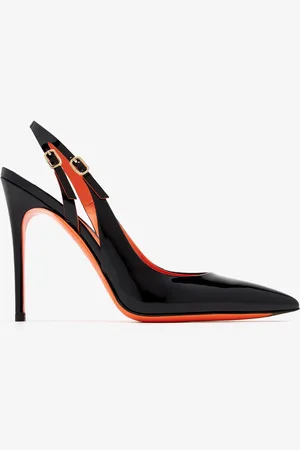 santoni Audrey slingback pumps