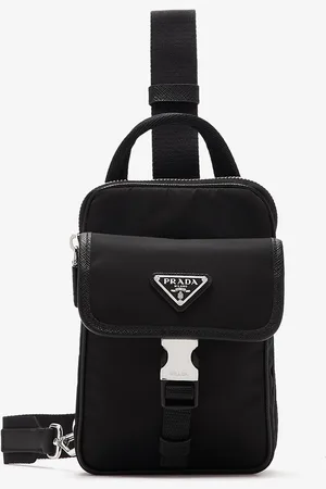 Prada Re-Nylon and Saffiano leather smartphone case