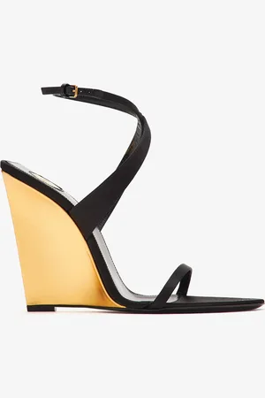 Saint Laurent Salomé wedge sandals
