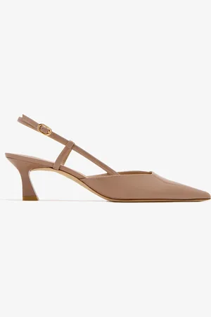Stuart Weitzman Vinnie 50 slingback pumps