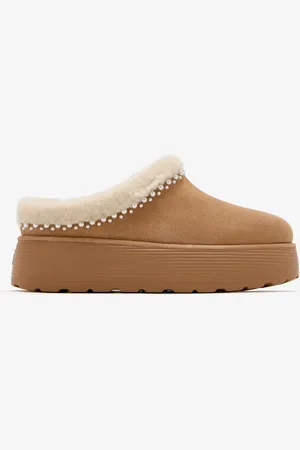 Stuart Weitzman Nellie Pearl flatform mules