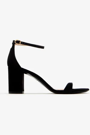 Stuart Weitzman Nudist 75 block sandals
