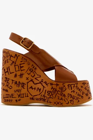 Chloé Maxime wedge sandals