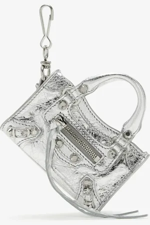Balenciaga Le City micro bag charm