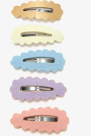 MIMI & LULA Scalloped sparkle mini clic clacs