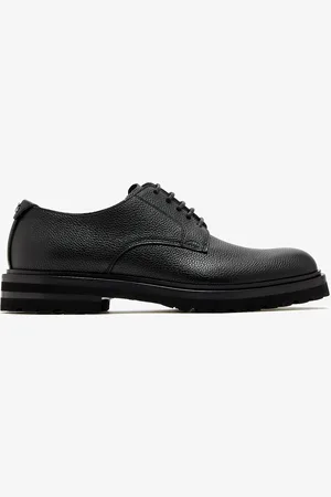 Dolce & Gabbana Grainy calfskin derby shoes