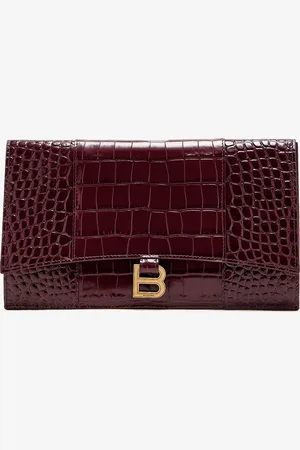 Balenciaga Hourglass flat pouch