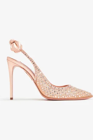 Aquazzura Bow Tie slingback pumps