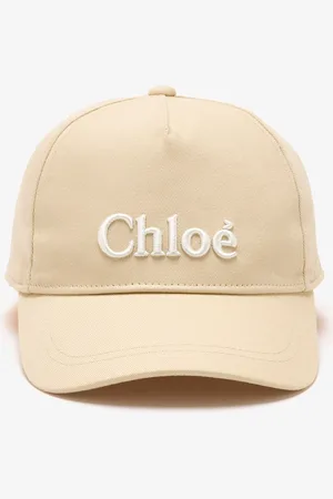 Chloé Logo embroidery cap