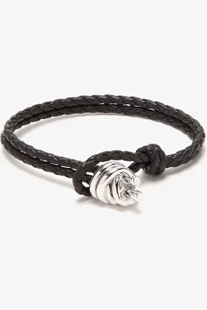 Bottega Veneta Knot leather bracelet